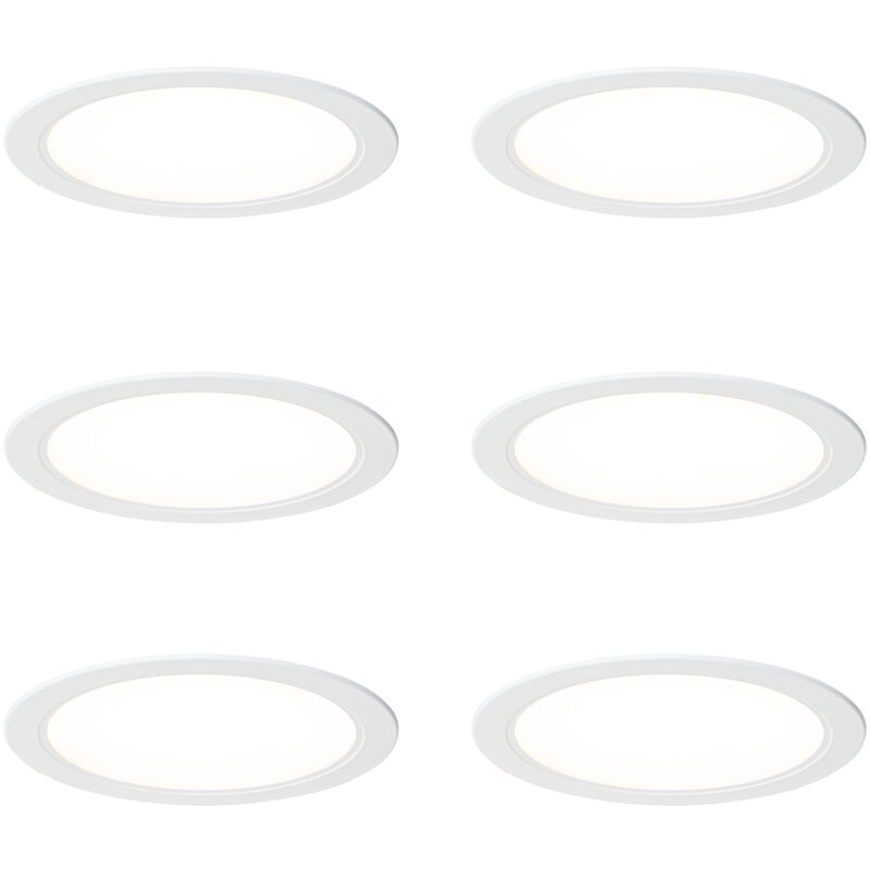 Image of Qazqa - Set of 6 Recessed&hellip;