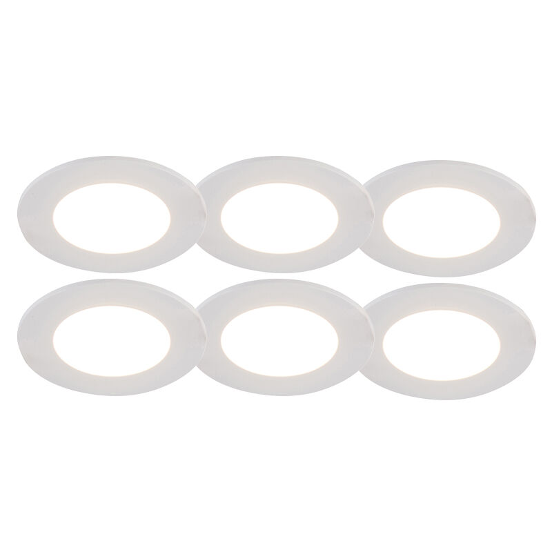 Image of Qazqa - Set of 6 Recessed&hellip;