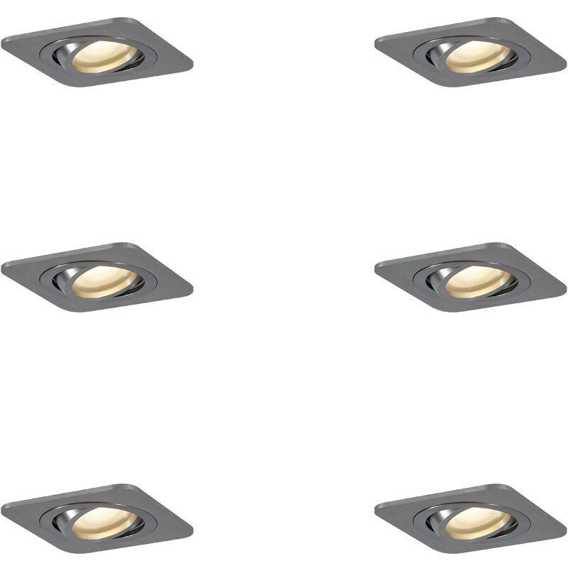 Image of Qazqa - Set of 6 Rounded&hellip;