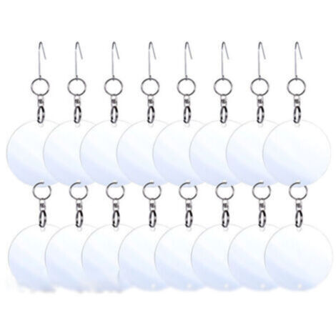 Set of 8 Anti-Oiseaux Suspendus disques,Disques répulsifs pour Oiseaux,Disques repulsif,Répulsif Oiseaux,Disques Anti-Oiseaux,Répulsifs Anti-Oiseaux,pour Éloigner Pigeons,Oiseaux (Disques Ronds)-Crezu