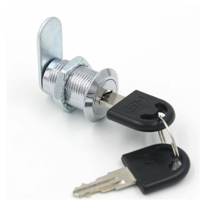 Alwaysh - Set of 8 Standard Mailbox Lock 25MM, Cabinet Door Lock with 16 Keys