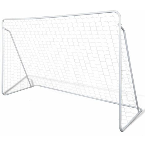 Set of football with goal posts and netting 240 x 90 x 150 cm