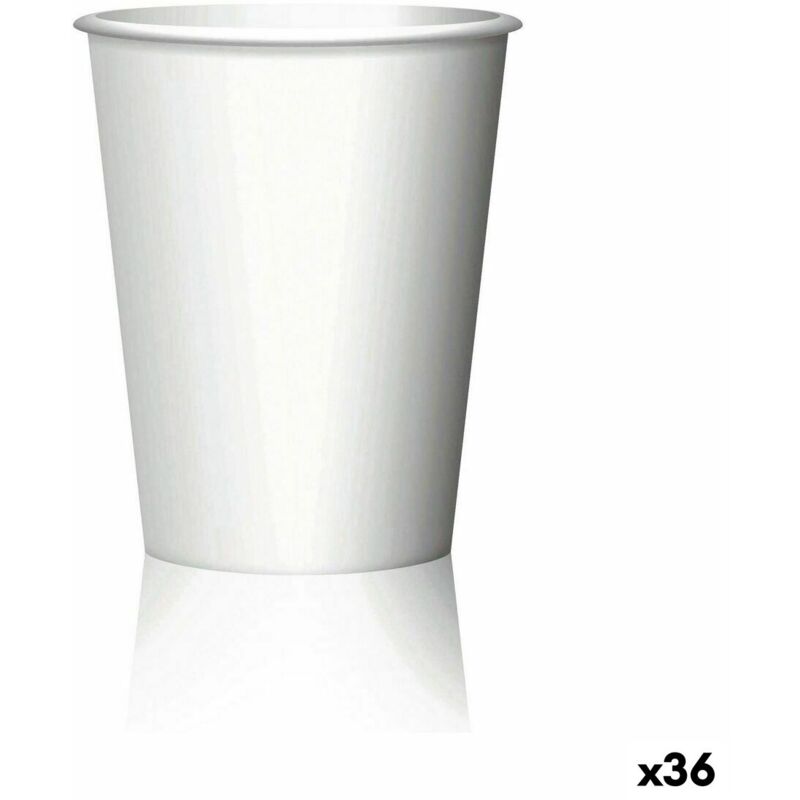 Set ofshot glasses Algon disposable disposable carton white 20 pieces 50 ml (36 pcs.)