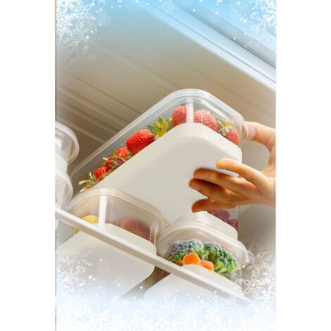 Set organizer per frigorifero Set Grigio