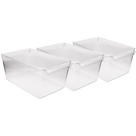 Set organizer per frigorifero Set Trasparente