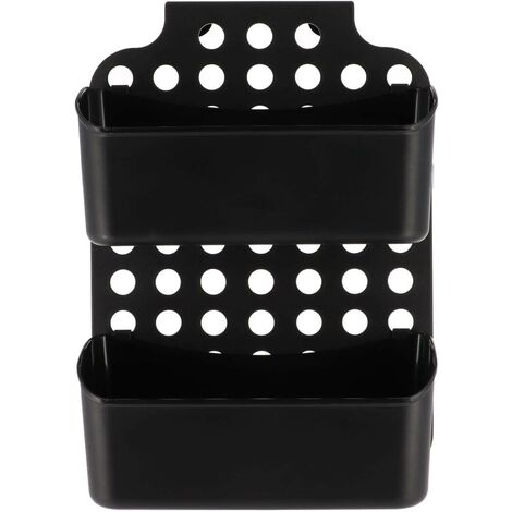 Set paravento pp + 2 cestini - nero - Tendance