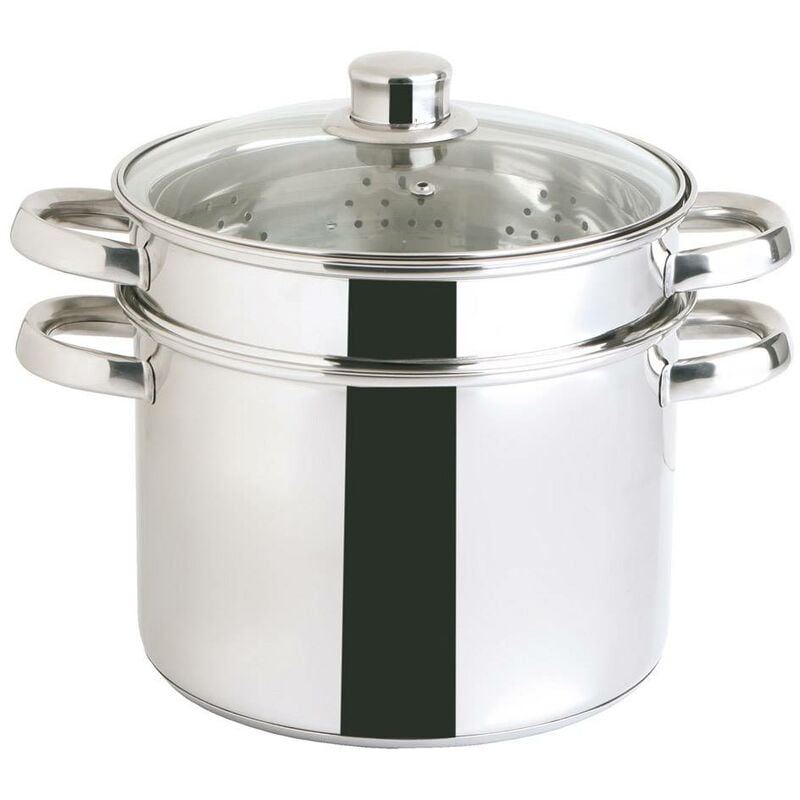 

Olla con vaporera y colador para pasta