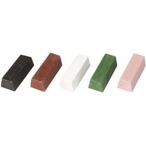 Set paste per lucidatura metalli Fervi s169