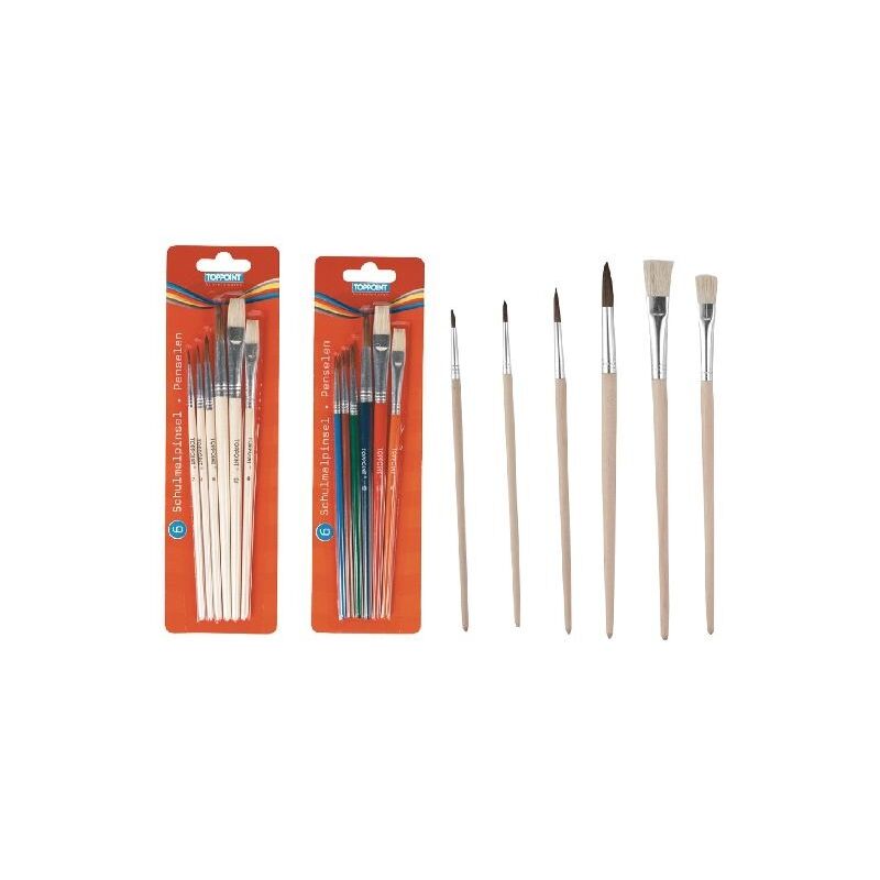 Set penne Toppoint 6 pezzi assortiti