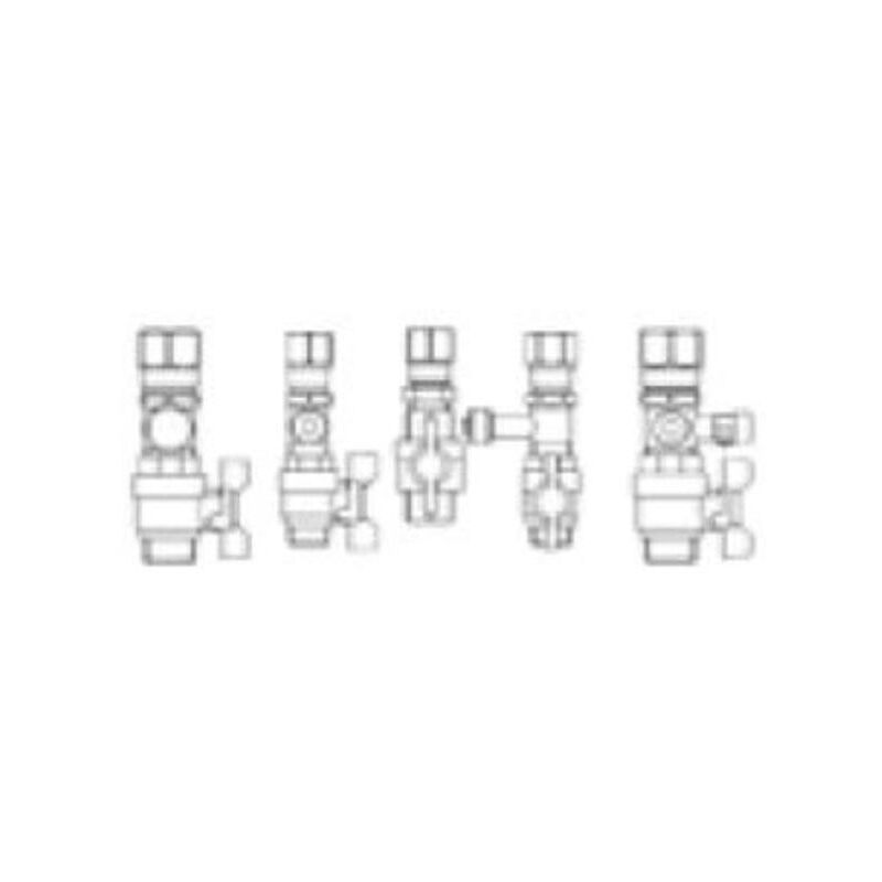 Daikin - Set per collegamento idraulico hybrid