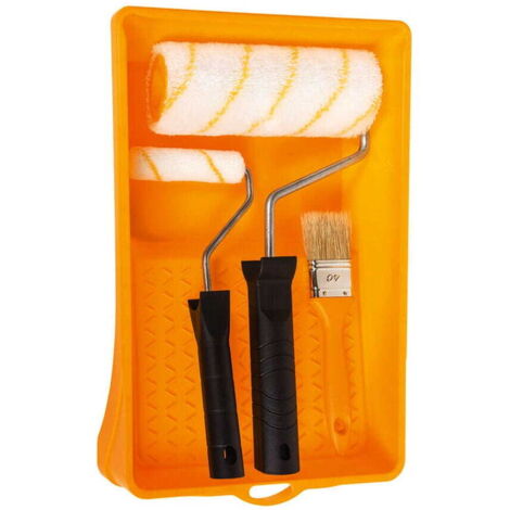Set per pittura Gepard: pennello, rullo, cuvetta