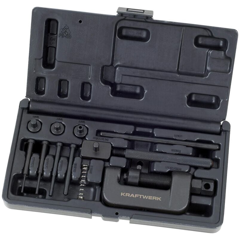 Set per smontaggio e rimontaggio catena moto