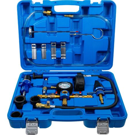 Set per test pressione e rabbocco sistemi di raffreddamento  13 pz