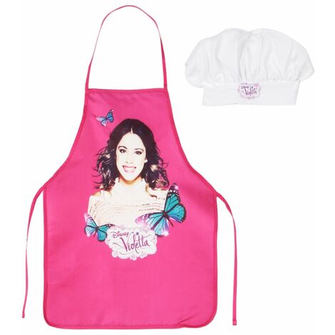 Set petit cuisinier tablier et toque Disney Violetta