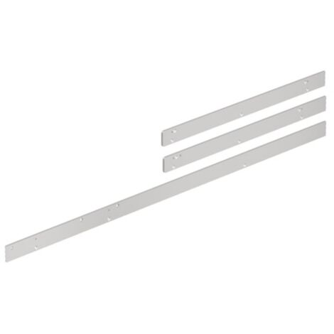 Set piastra di montaggio serratura a scorrimento GSR BG XEA argento P600 DORMAKABA