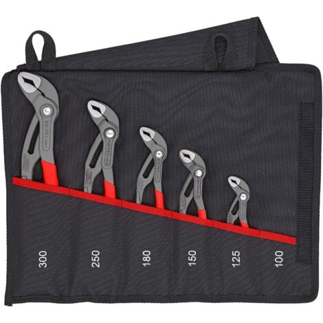 Set pinces multiprises 5 unités.Knipex