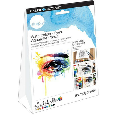 SET PINTURA PARA ACUARELA PINTAR OJOS DALER ROWNEY