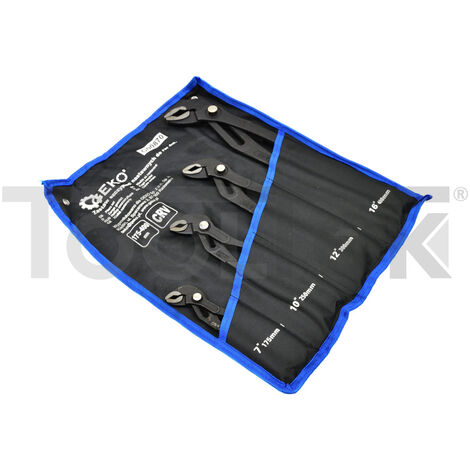 SET PINZE POLIGRIP REGOLABILI 4pz PAPPAGALLO 175-250-300-400mm G00870