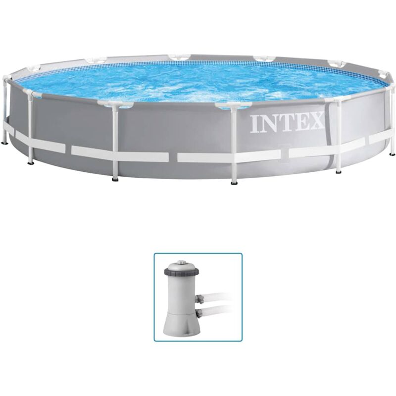 Intex - Set Piscina Prism Frame Premium 366x76 cm