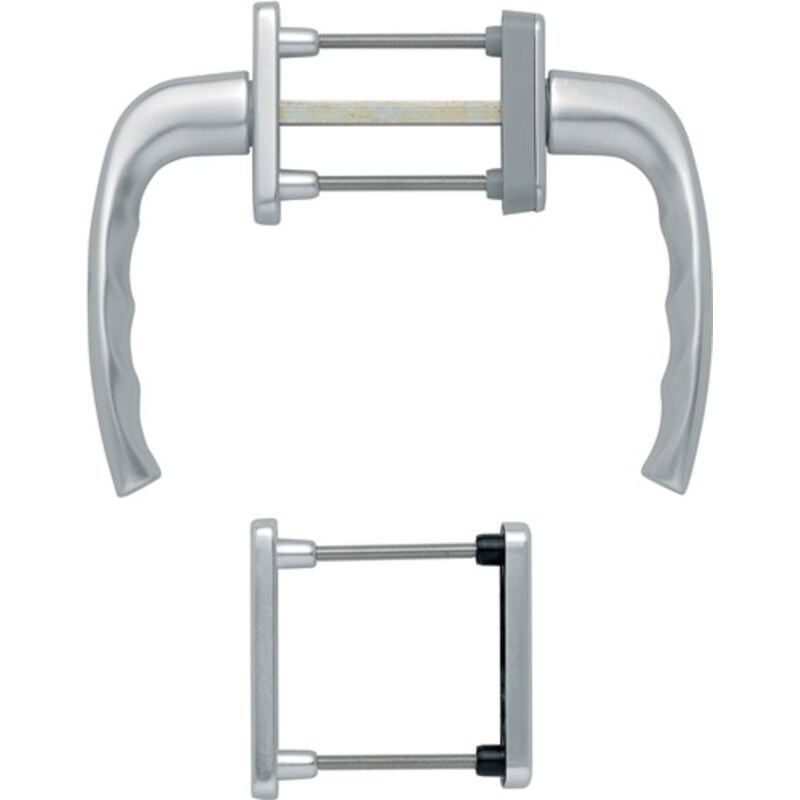 Hoppe - Garniture de balcon ny 0810/961N/U10/... Alu.F1 63-73mm 4-KT.7mm - 3273792