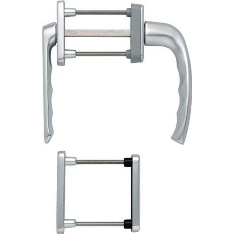 Hoppe - Garniture de balcon ny 099KH/961N/U10/... Alu.F1 63-73mm 4-KT.7mm - 3273928