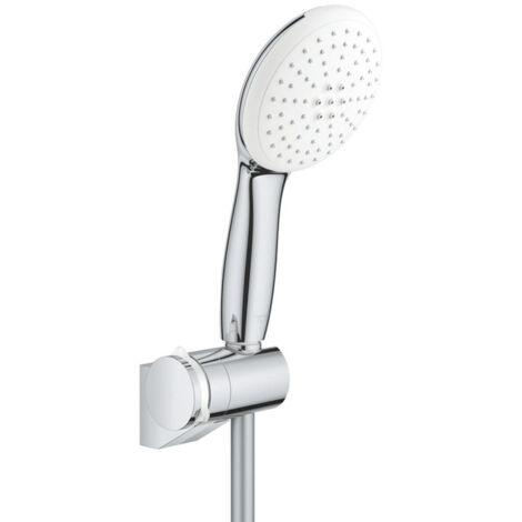 SET POMMEAU DE DOUCHE, SUPPORT ET FLEXIBLE, 2 JETS, CHROME GROHE 2760130E