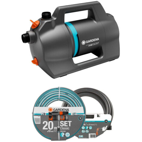 Set pompa da giardino per irrigazione 4100 Silent - GARDENA 09051-20