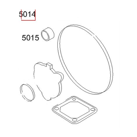Set pompa originale motore rasaerba tagliaerba tosaerba BRIGGS & STRATTON 865114