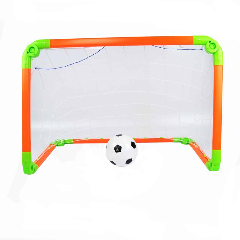

Set Portería Fútbol Hinchable Con Pelota e Inflador 53x53x75 cm - KYG10002 - Outdoor Toys