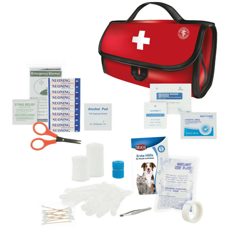 Trousse d'urgence - Set premiers soins Premium pour chiens et chats - Trixie