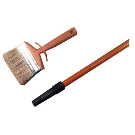 Set 6 Pennelli Professionali Per Pittura - Nylon E Legno Per