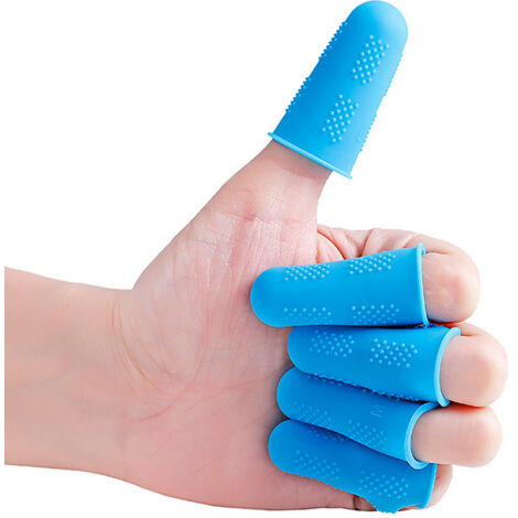 Set Protector de dedos de silicona resistente a cortes y al calor, excelente herramienta de cocina