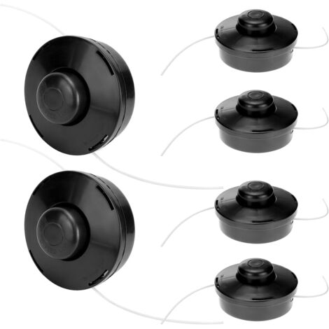 Set prova universale per decespugliatore QWORK® da 6 pezzi, rete testine M10x1,25, bobina filo per decespugliatore, per decespugliatori M10