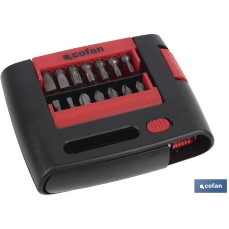 Set punte adattatrici Ph, Pz, Torx, Sl (15 pz.)