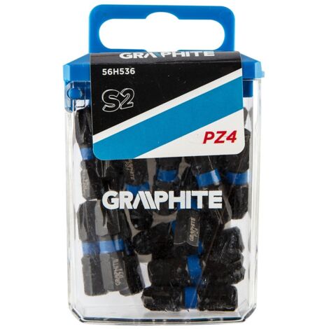 Set punte cacciavite Graphite 56h536 25 mm 20 pezzi