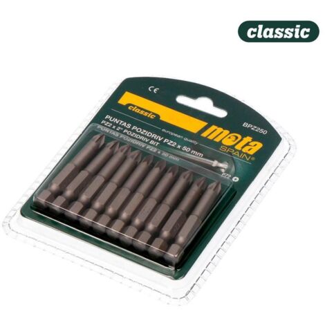Set punte cacciavite Mota bpz250 PZ2 50 mm 10 pezzi