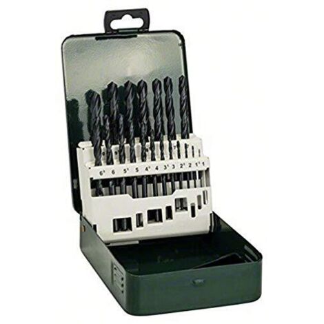 SET PUNTE METALLO HSS-R DIN 338 19 PZ