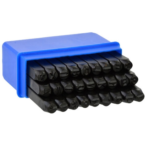 SET PUNZONI STAMPINI NUMERI CIFRE 27pz 5mm GEKO G01809