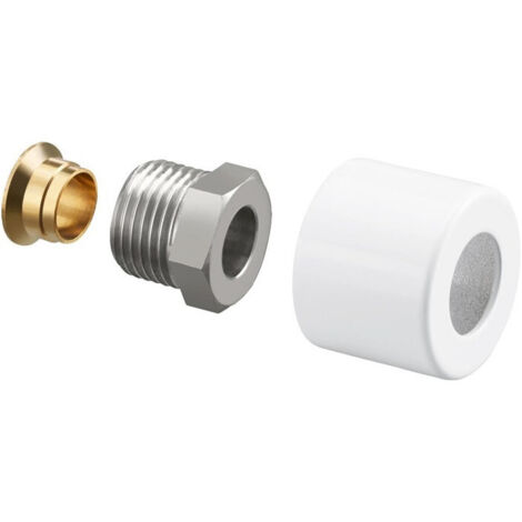 SET RACCORDI 1/2 BIANCO x15