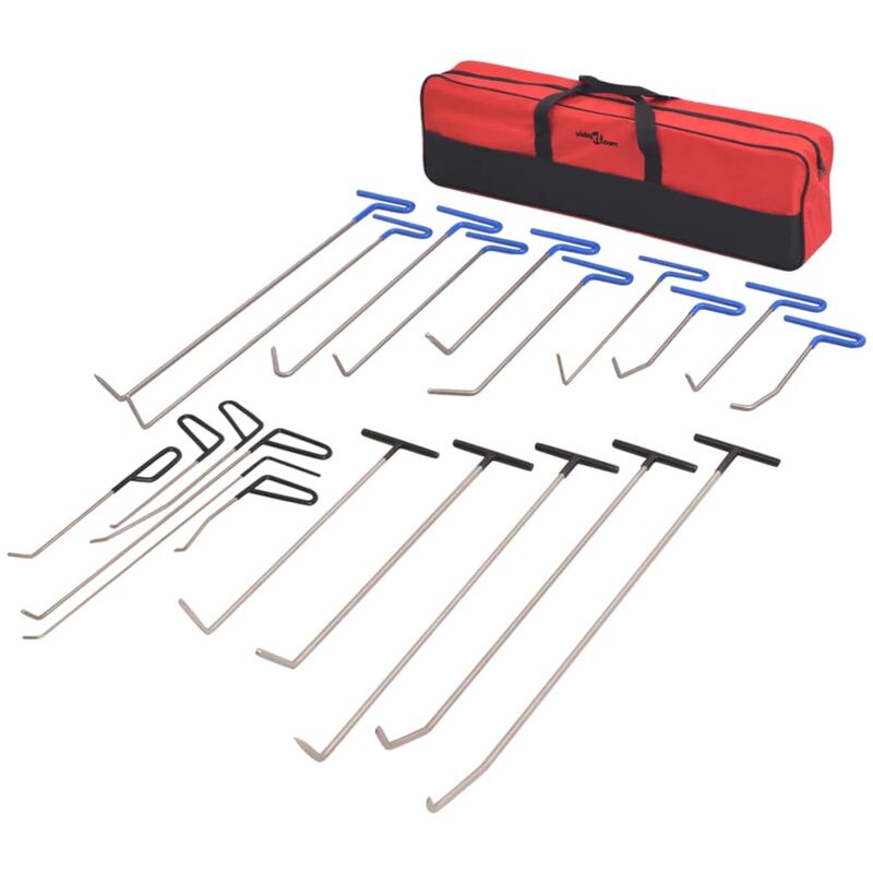 

Set reparación de abolladuras sin pintura acero inox 21 piezas