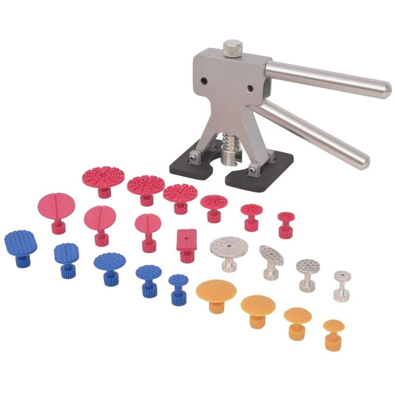 

Set reparación de abolladuras sin pintura acero inox 24 piezas