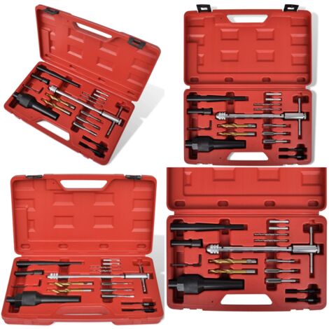 Set réparation bougie de préchauffage Audi Seat VW Mercedes Opel - Ensemble Outils Bougies De Préchauffage - Outil Bougie De Préchauffage - Kit Réparation Bougie De Préchauffage - Outillage Auto - Ent
