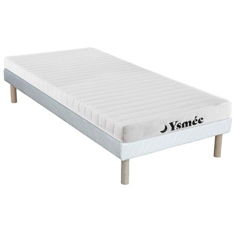 Set rete + materasso STELO KIDS MORGENGOLD: schiuma 7 zone 25kg/m3 sp. 12cm di 90 x 200 cm