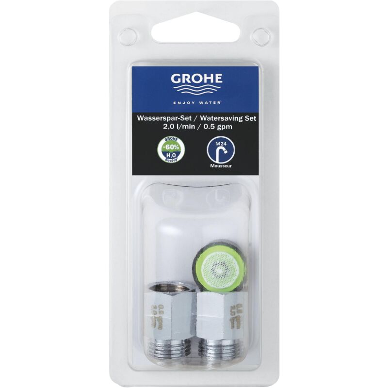 Grohe - Set D'Économie D'Eau 48190000 (Import Allemagne), Chromé