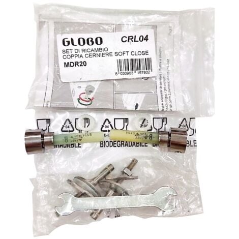 Set ricambio cerniere soft close CRL04