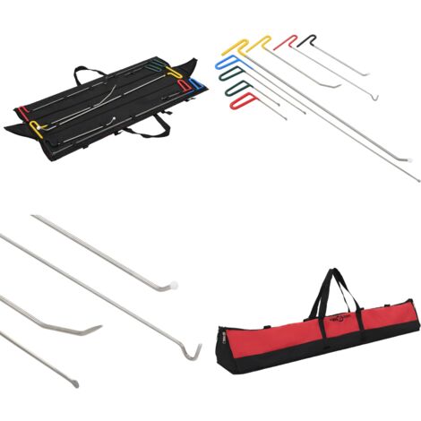 Set Rimozione Ammaccature 8 pz senza Verniciatura Acciaio Inox - Ammaccature auto - Graffi auto