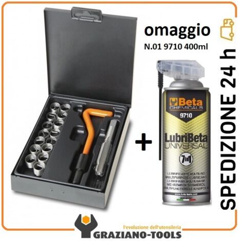 Set ripristino filetti candele  beta 437c - M14x1,25