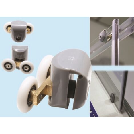 SET ROTELLINE RULLI DI RICAMBIO PER BRIXO CONFEZIONE DA 10 PEZZI