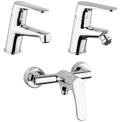 Set rubinetti lavabo bidet