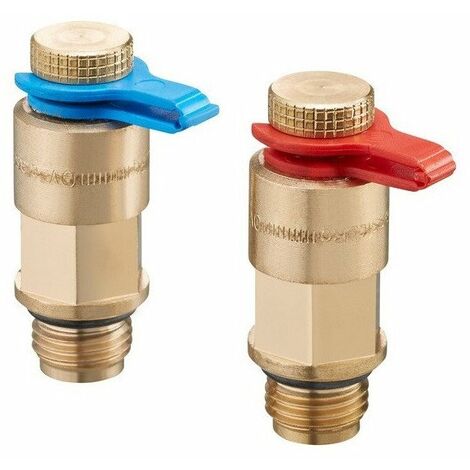 SET RUBINETTO A PRESSIONE 1/4, BRONZO (da 2)
